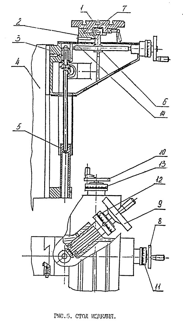 Стол вироби гравировального верстата 6Е463